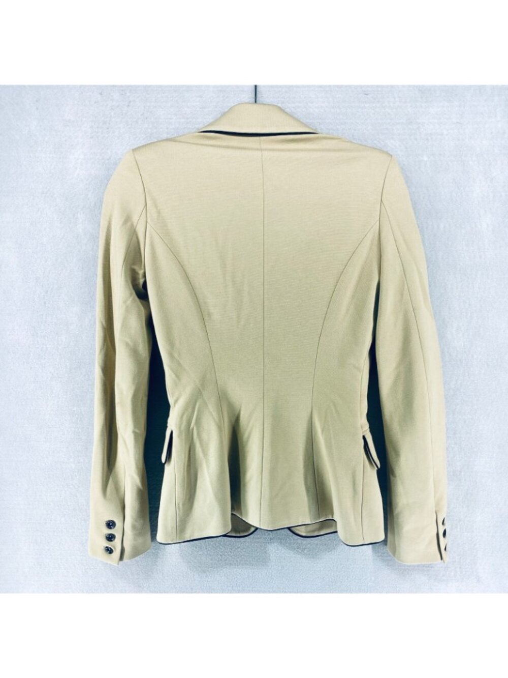 Plein Sud Jeanius Blazer Womens S Beige Single Button Designer Italy Italian - Picture 7 of 11